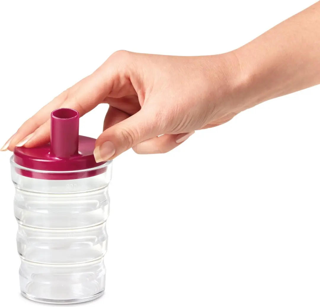 Vitility Deksel Sure-Grip Temp - Wit