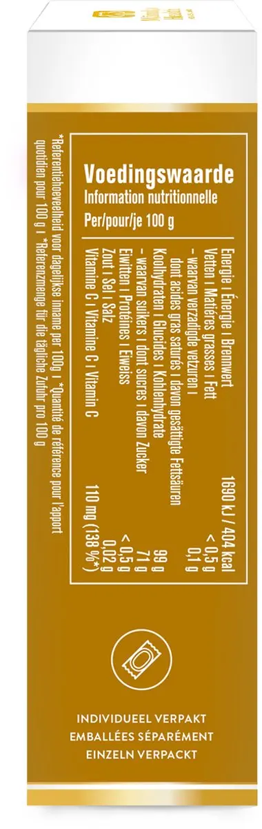 Manuka Health Honing Gember Citroen MGO 400+ Zuigtabletten