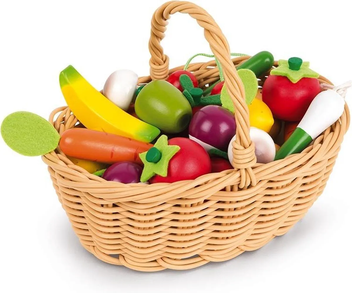 Janod In De Keuken Groenten & Fruit Mand