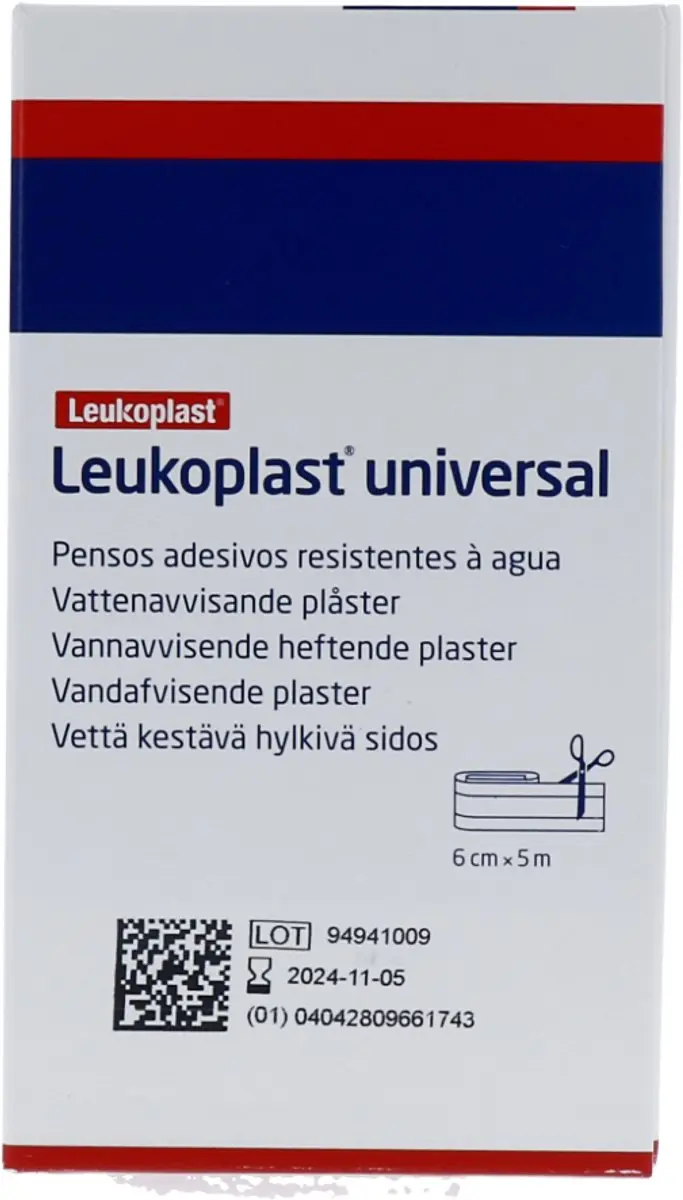 Leukoplast Universal Pleister 6cmx5m