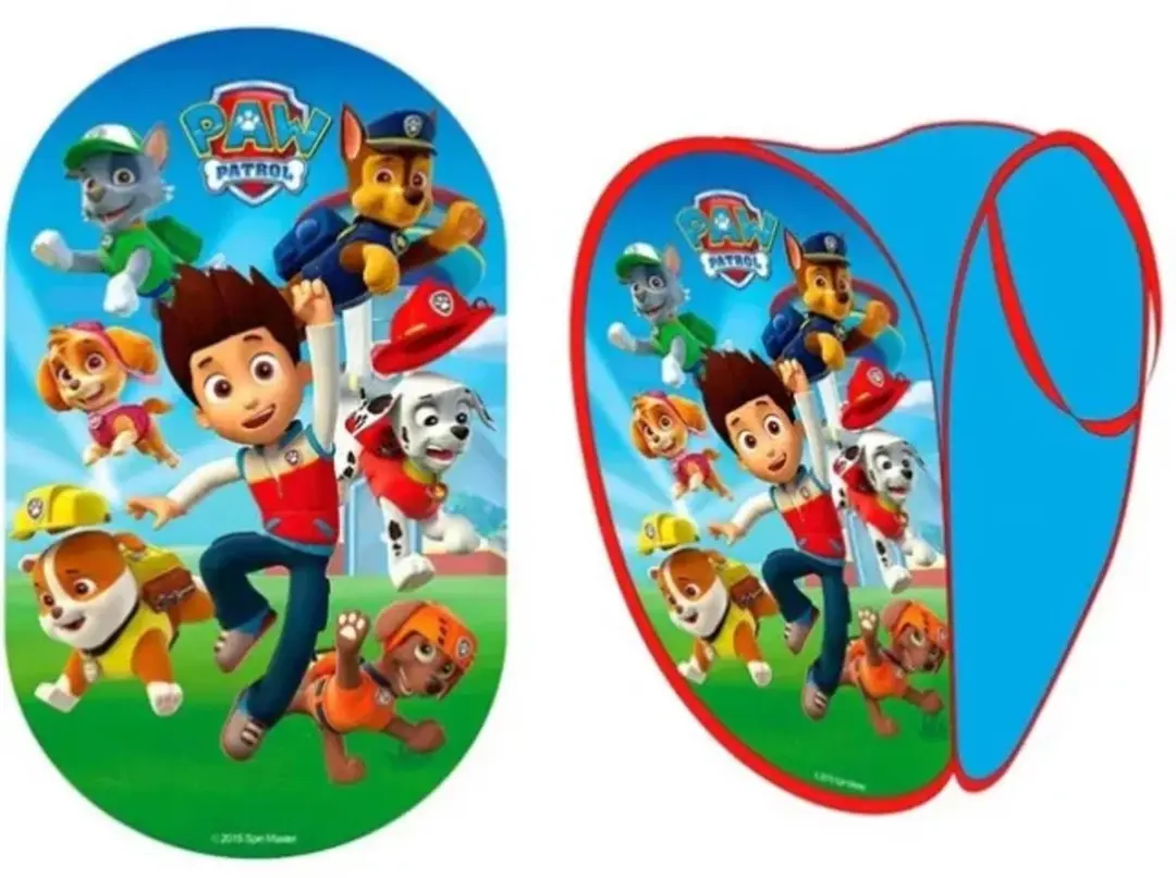 PAW Patrol Happy Team Opbergmand 35x35x60cm - Blauw