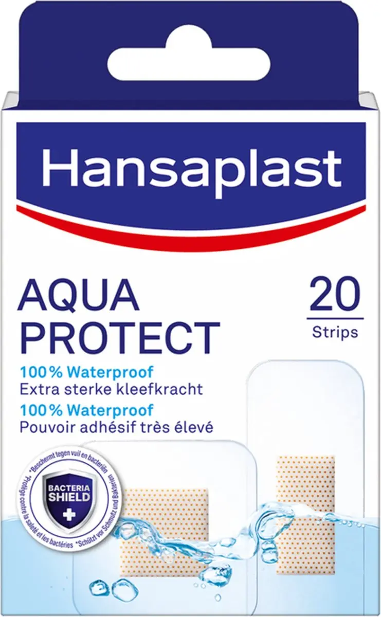 Hansaplast Aqua Protect Pleisters 20 Stuks