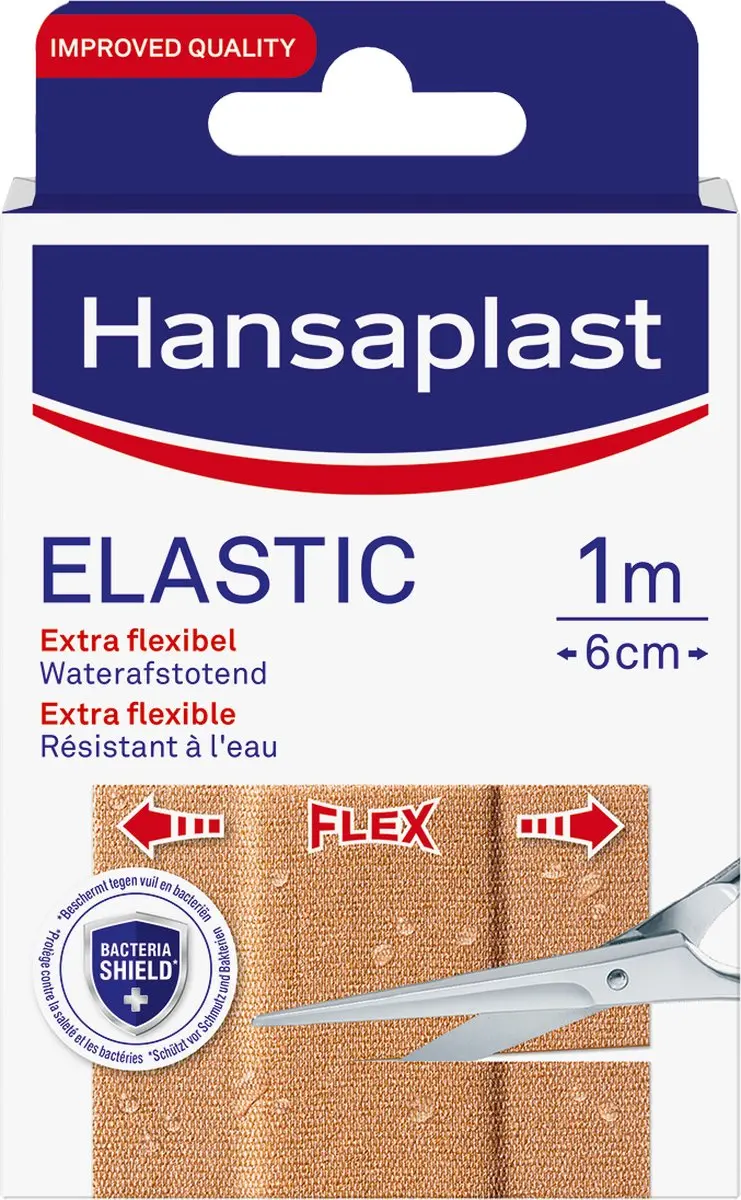 Hansaplast Elastic Pleisters 10x10cm