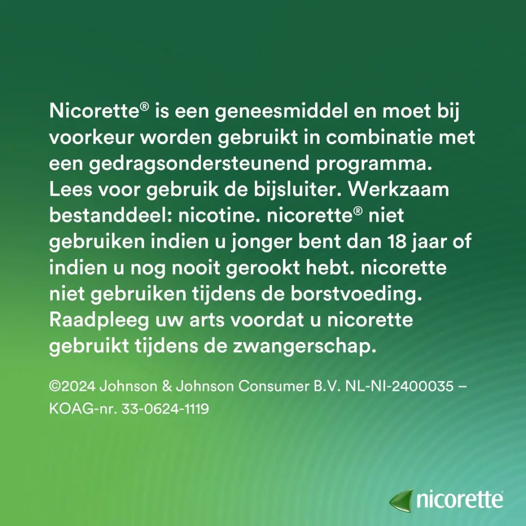 Nicorette Fruit & Mint Mondspray 1mg - 2x150 Sprays
