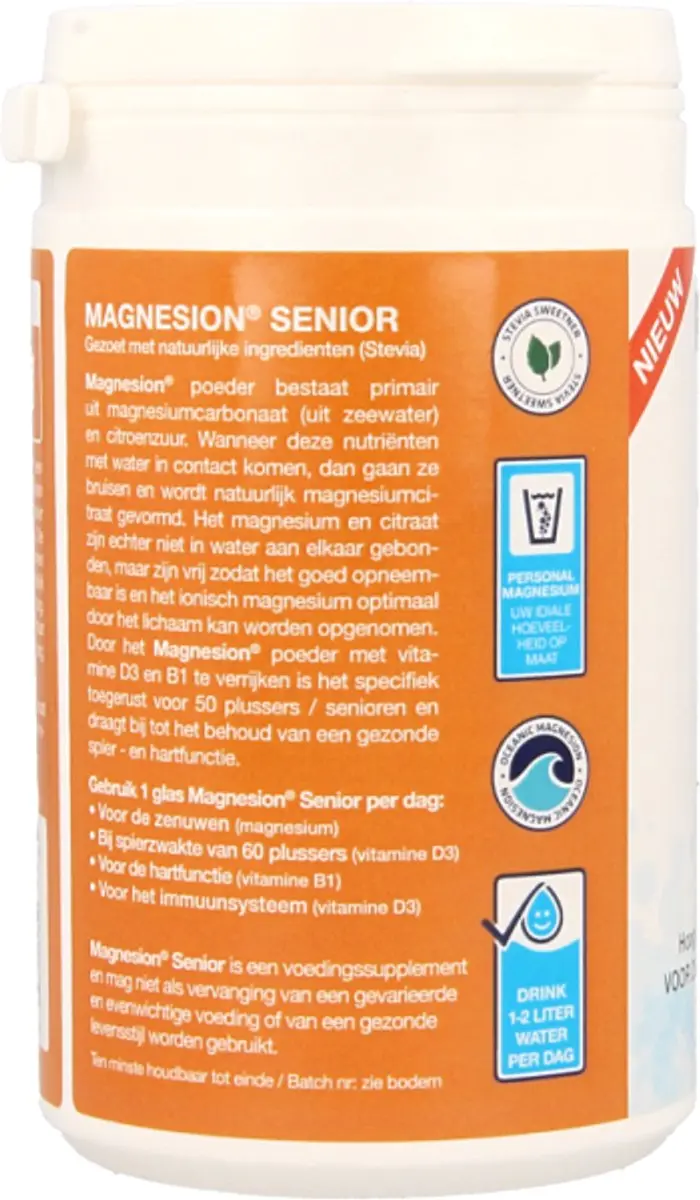 Magnesion Vedax Senior Mineralen 125g