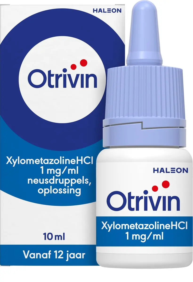 Otrivin Neusdruppels Xylometazoline 0,1% 10ml