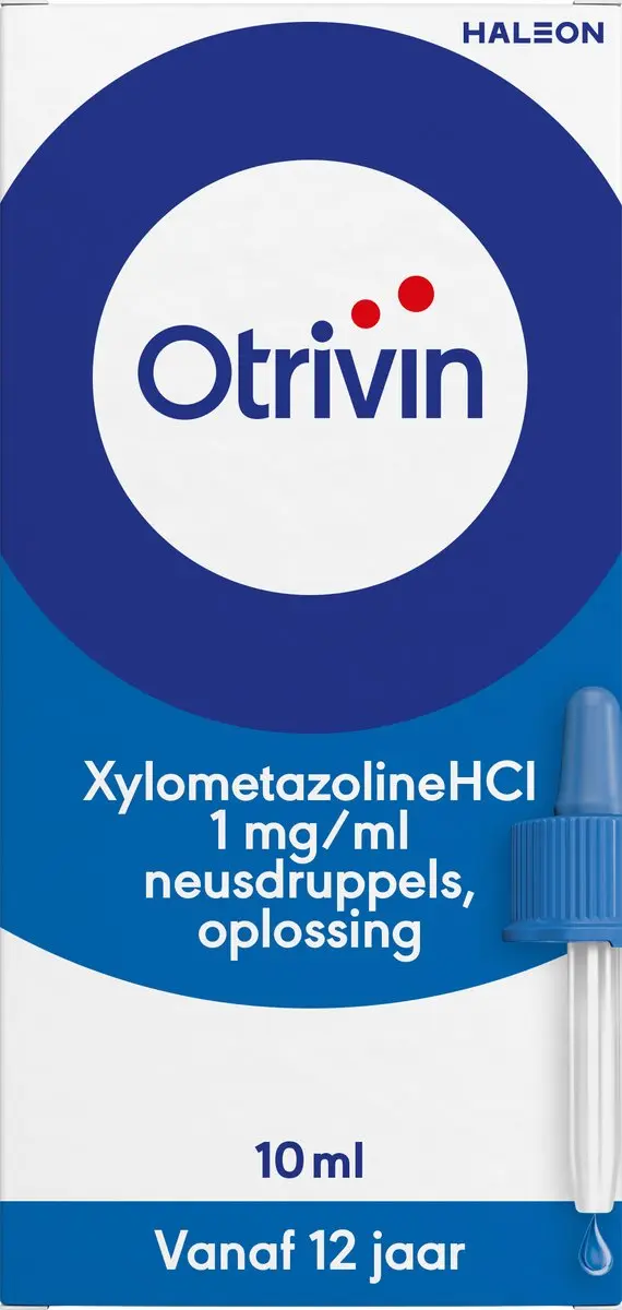 Otrivin Neusdruppels Xylometazoline 0,1% 10ml