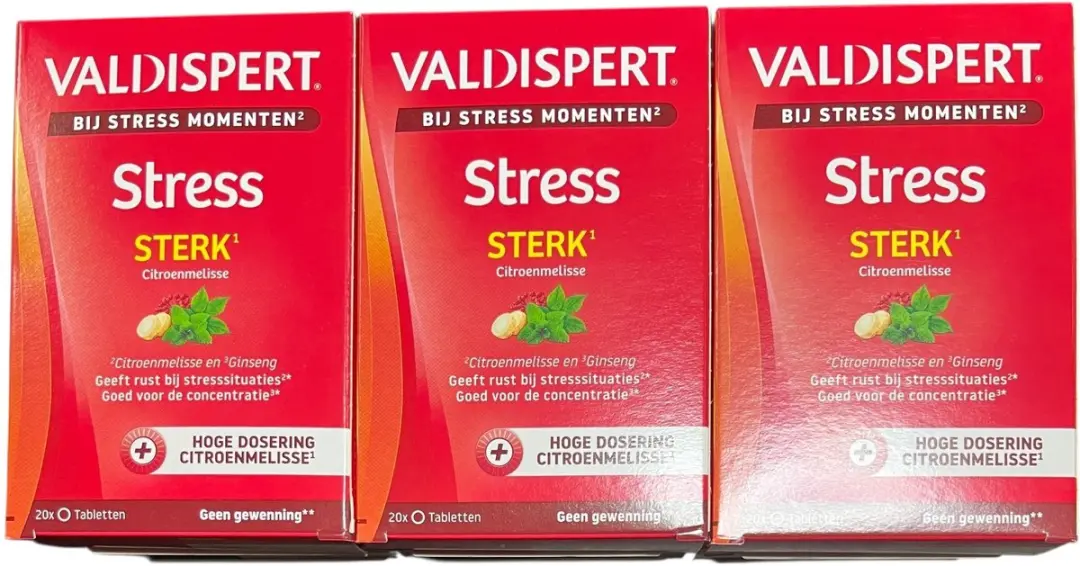 Valdispert Stress Sterk 60 Tabletten