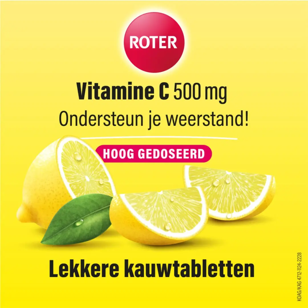 Roter Vitamine C 500mg Kauwtabletten - 150g (3x50)