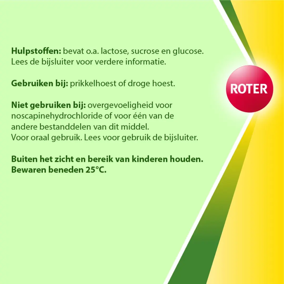 Roter Noscapect Hoesttabletten - 40 Stuks