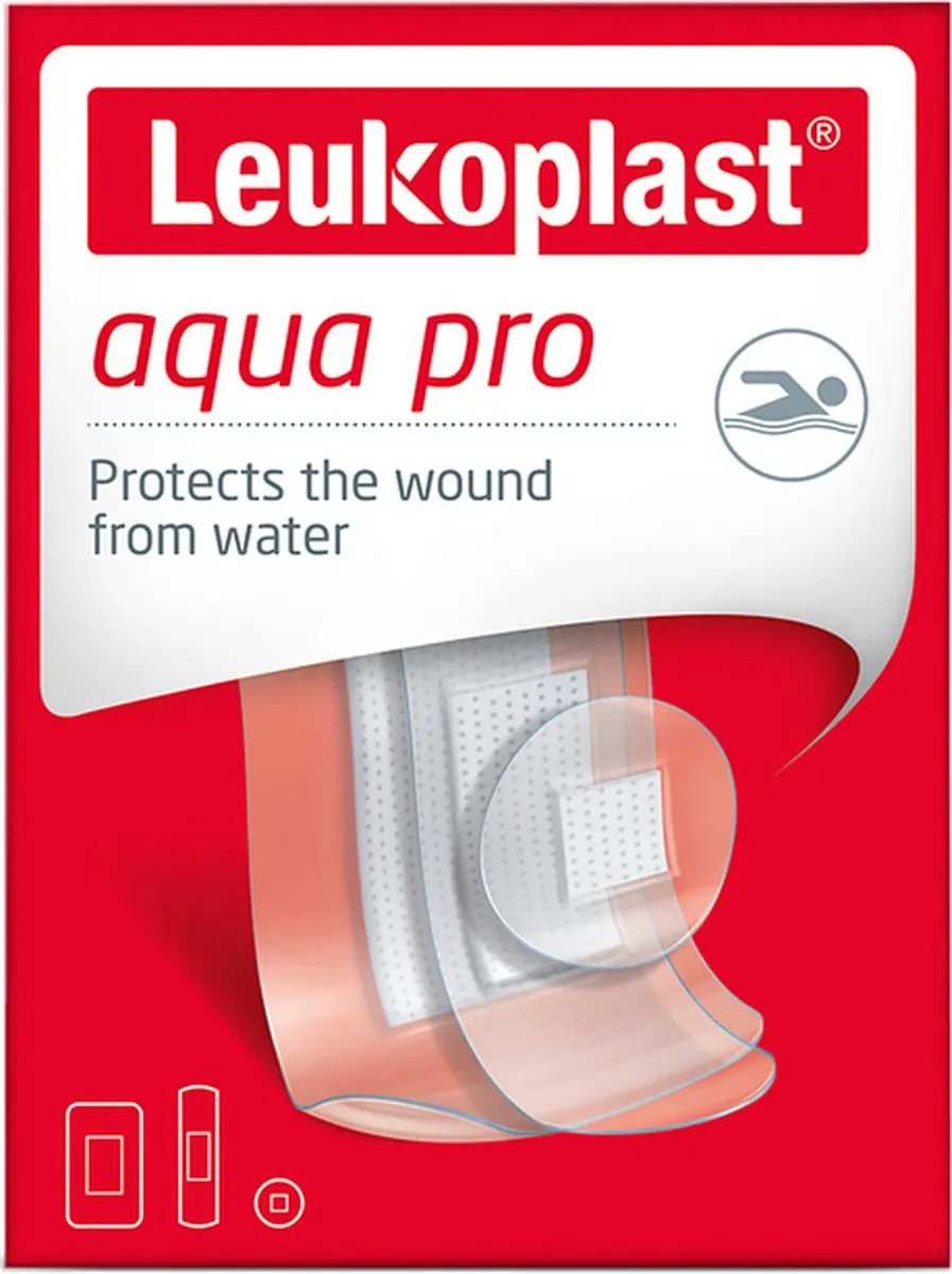 Leukoplast Pleister Aqua Pro 10x20cm - 20 Stuks