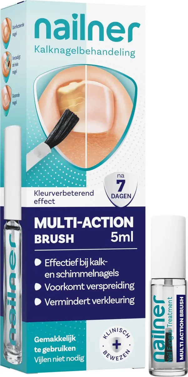 Nailner Kalknagelkwastje Multi-Action 5ml