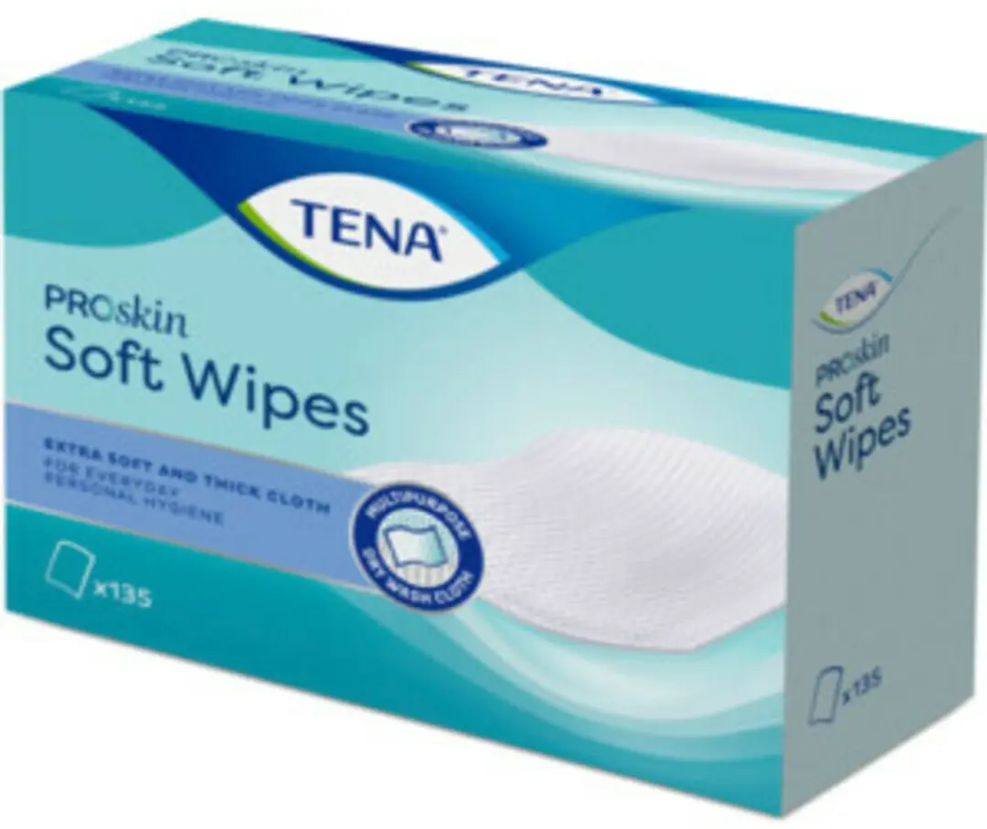 TENA Proskin Soft Wipes 1080 Stuks (8x135)