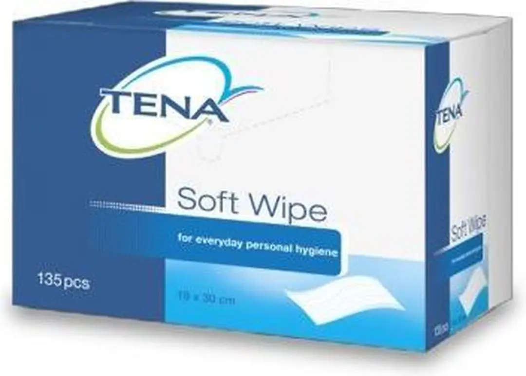 TENA Proskin Soft Wipes 1080 Stuks (8x135) - 30x32cm