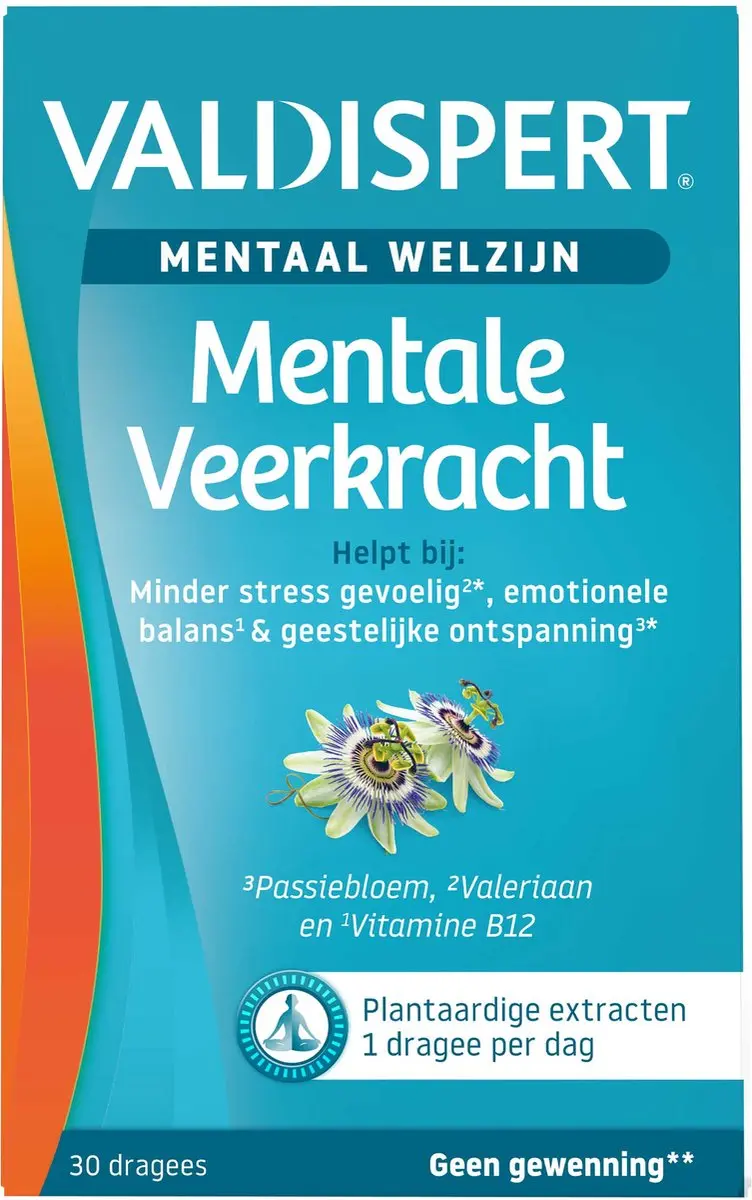 Valdispert Mentale Veerkracht 30 Dragees