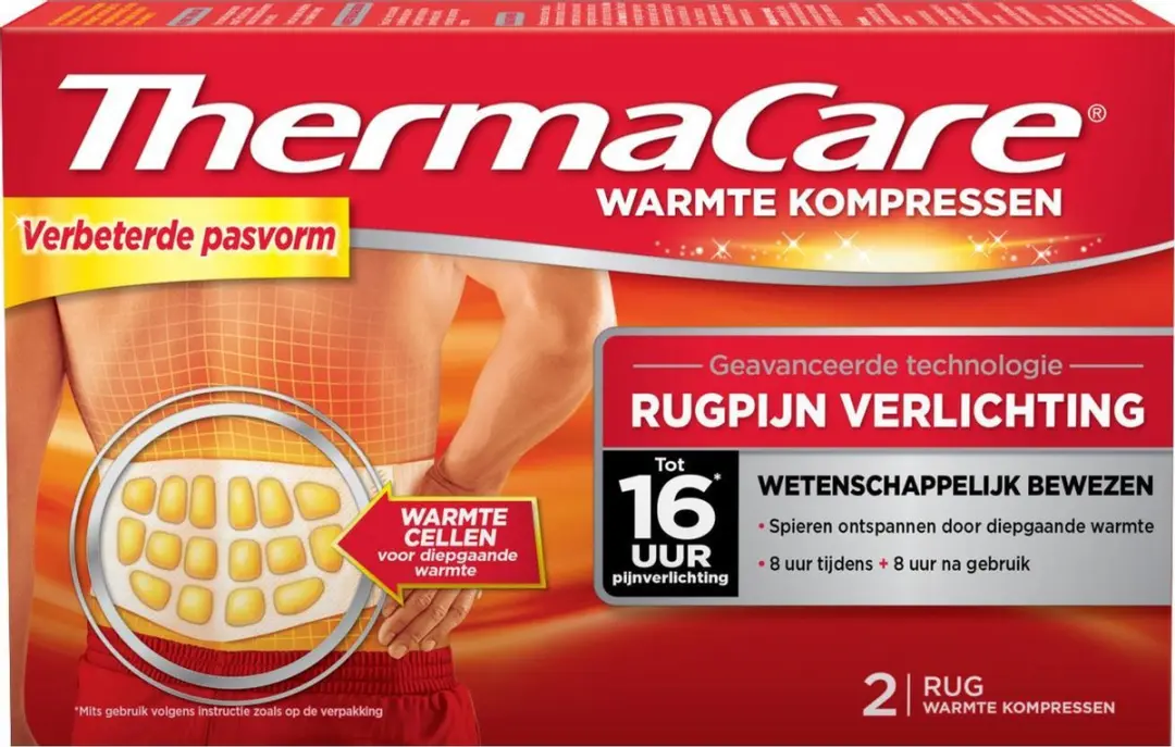 Thermacare Rugpijn Warmtekompres