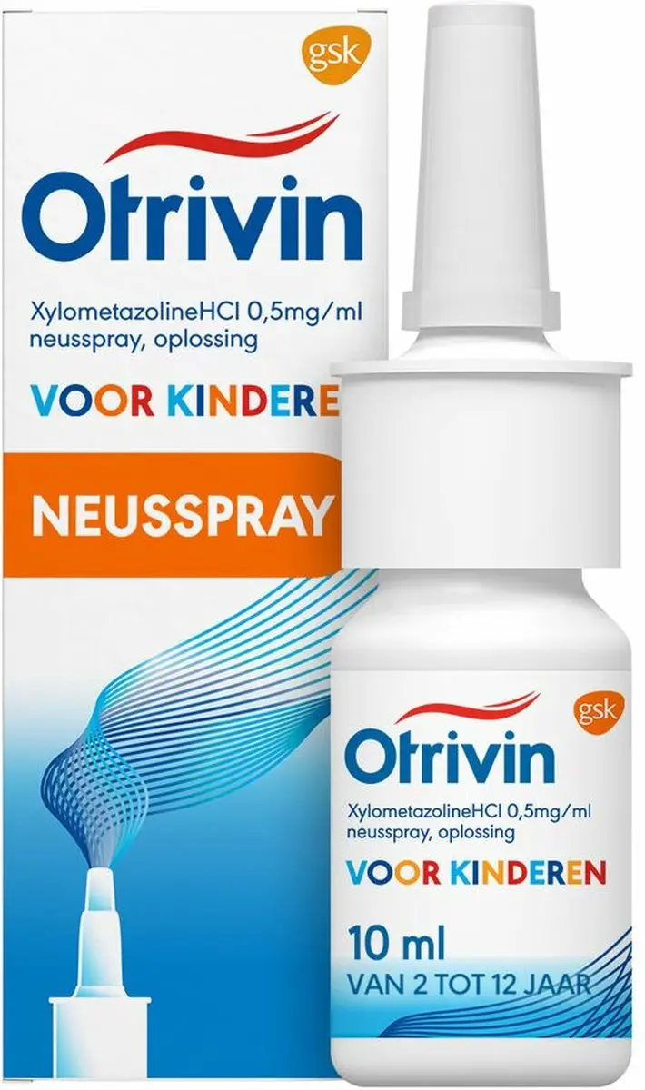 Otrivin Neusspray Kinderen 0,5mg/ml - 3x10ml