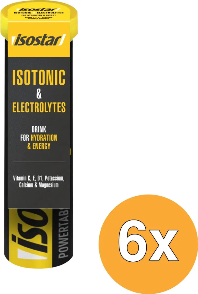 Isostar Hydrate & Perform Powertabs Citroen - 6x500ml