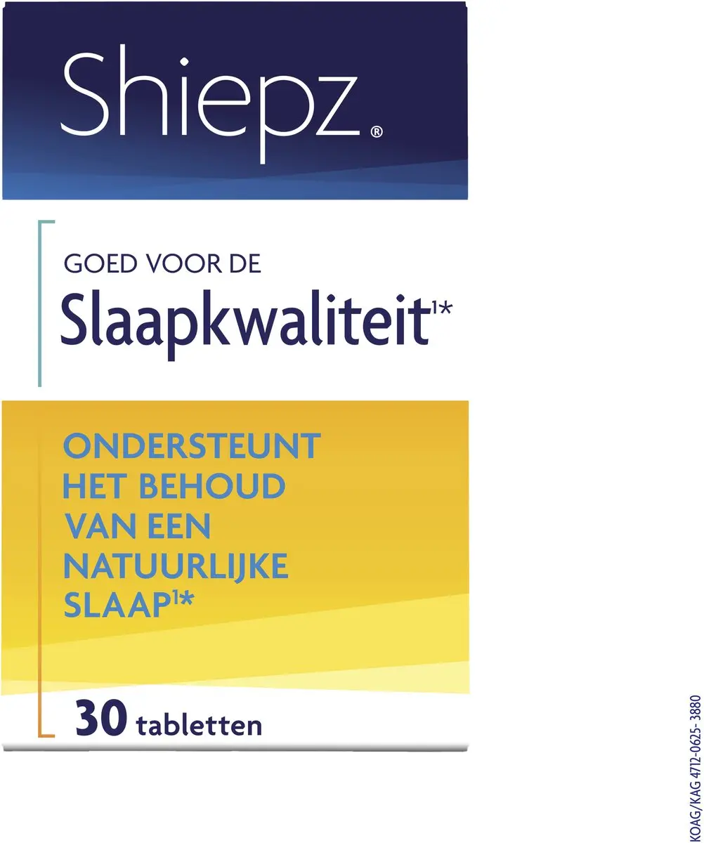 Shiepz Slaapmutsje met Valeriaan 30 tabletten