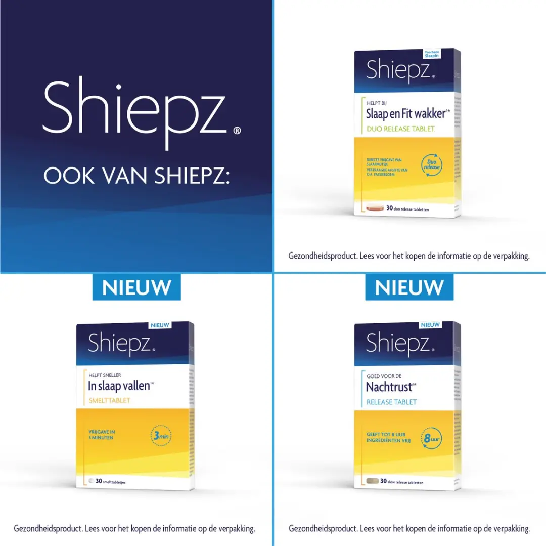 Shiepz Slaapmutsje met Valeriaan 30 tabletten - afbeelding 6 van 6