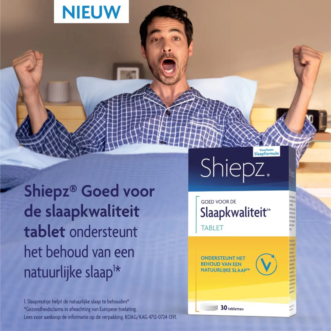 Shiepz Slaapmutsje met Valeriaan 30 tabletten