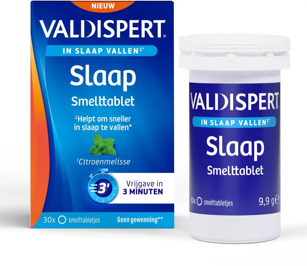 Valdispert Slaap Smelttablet Citroenmelisse