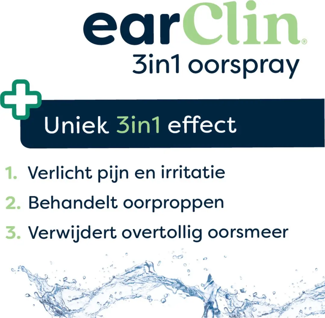 EarClin Oorspray 3in1 20ml