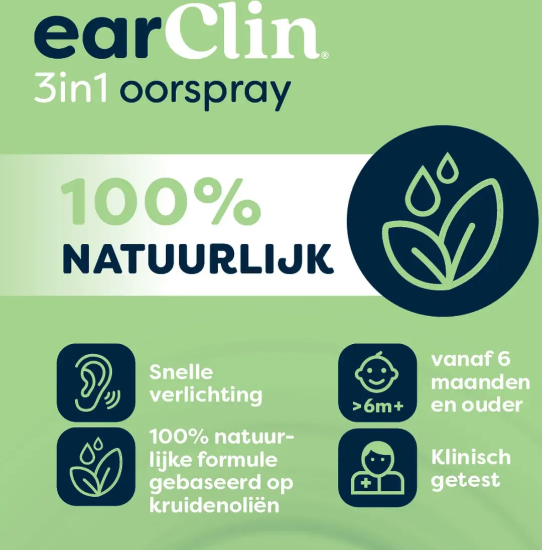 EarClin Oorspray 3in1 20ml