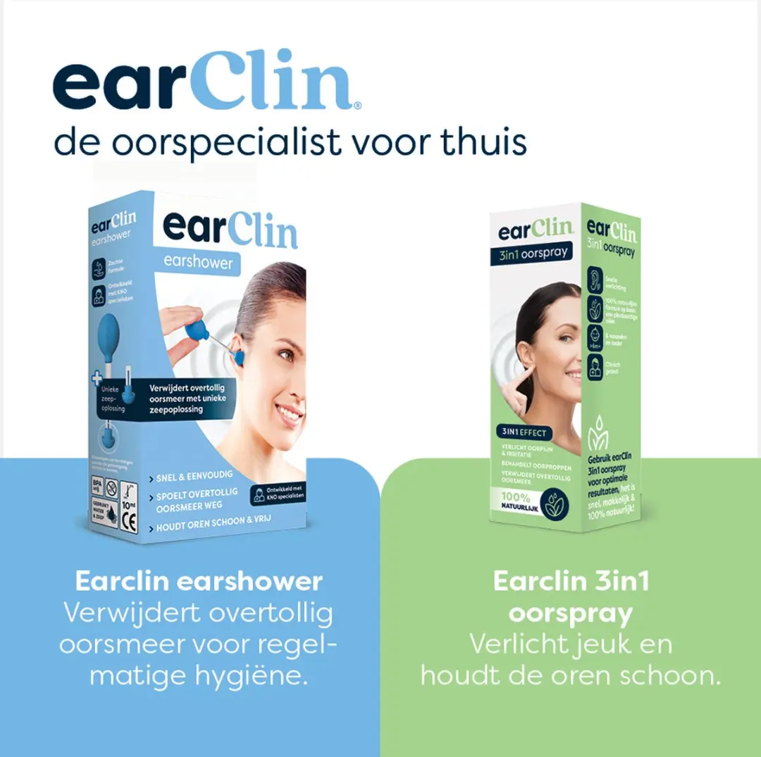 EarClin Oorspray 3in1 20ml