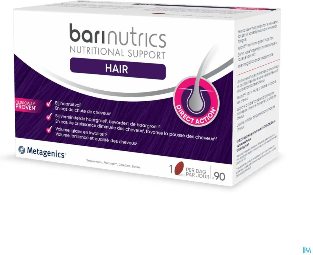 Metagenics Barinutrics Hair 90 Capsules