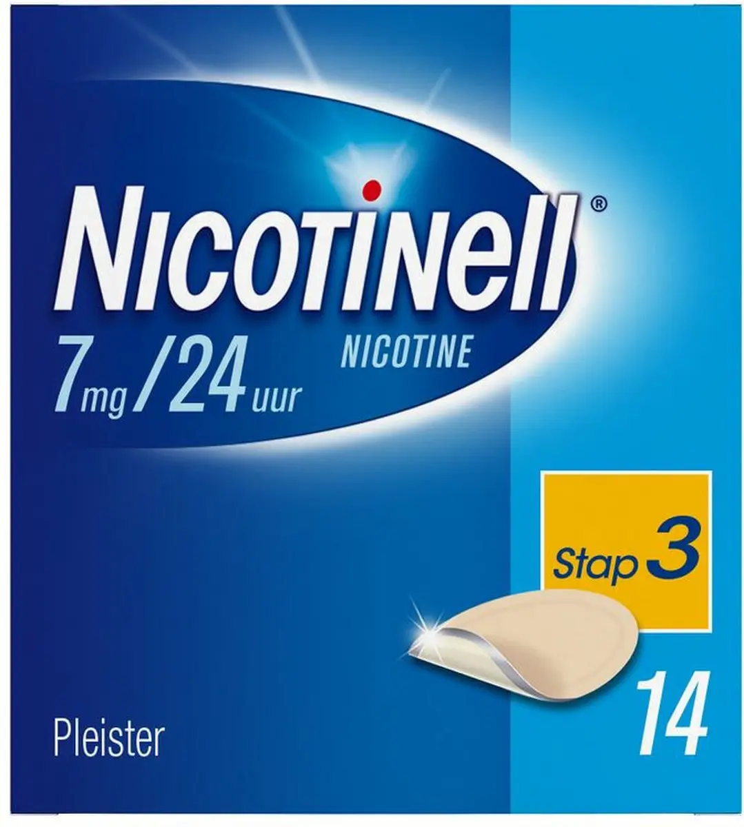 Nicotinell Nicotinepleisters 7mg