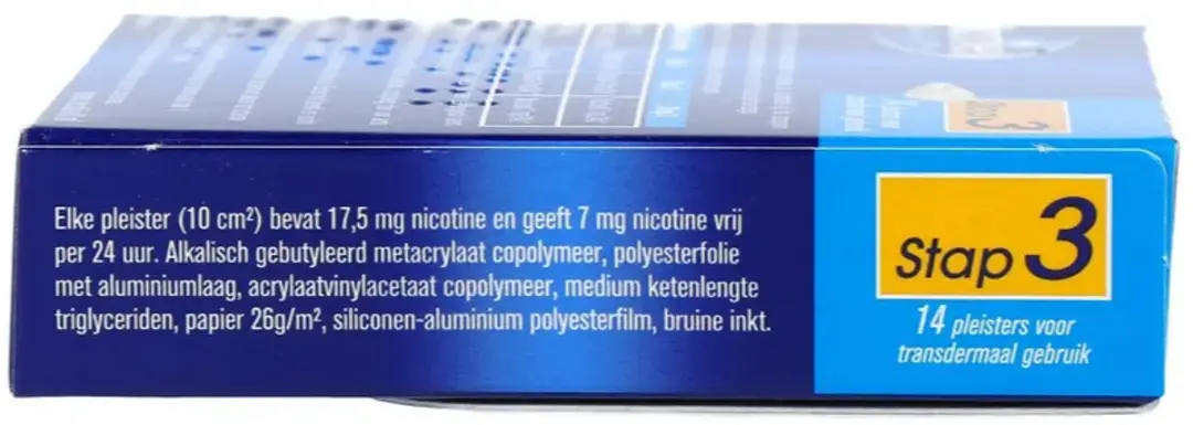 Nicotinell Nicotinepleisters 7mg - 3x14 Stuks