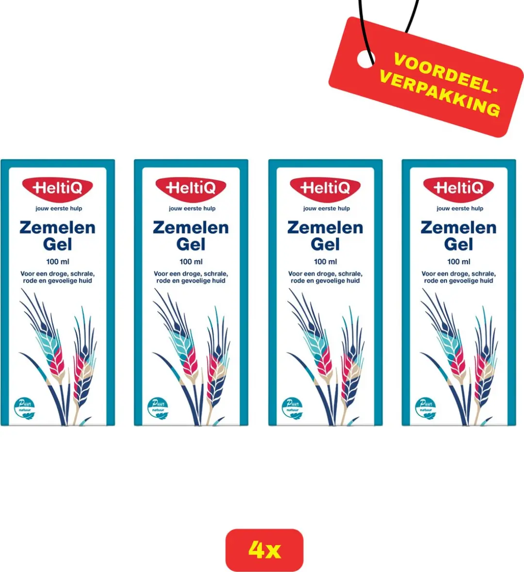 HeltiQ Zemelen Gel 4x100ml