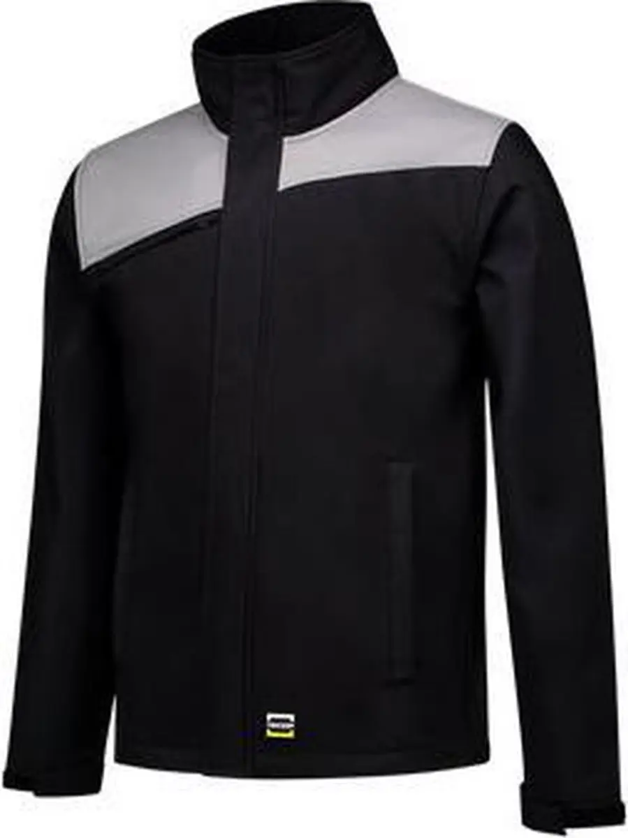 Tricorp Softshell Bicolor Naden 402021 - Zwart/Grijs L