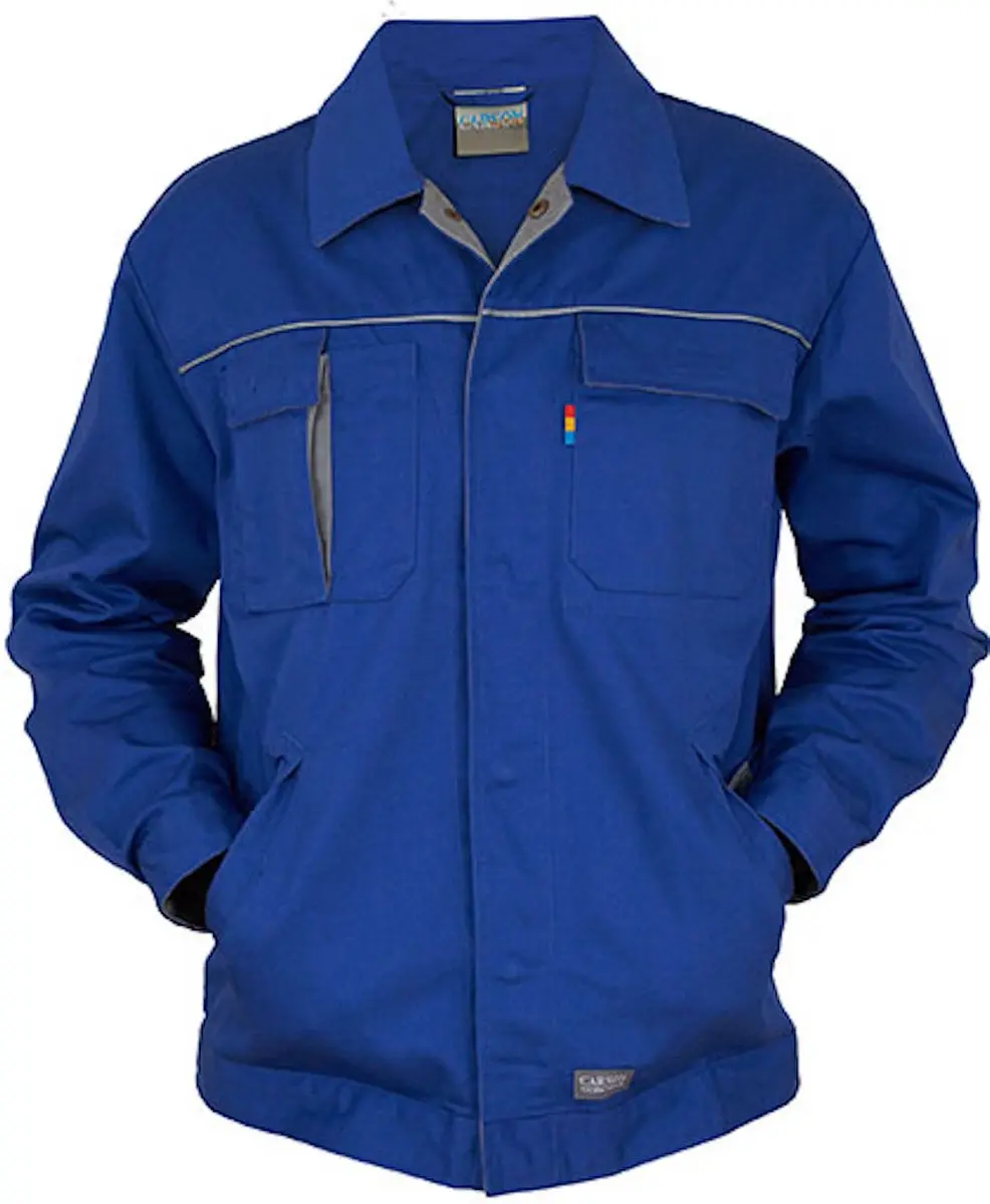 Carson Workwear Contrast Jacket Royal
