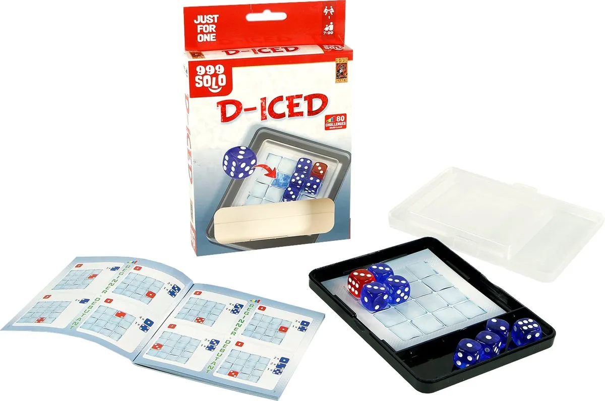 999 Games D-Iced Breinbreker Puzzel - Solo - 999-SLL03 - afbeelding 6 van 6
