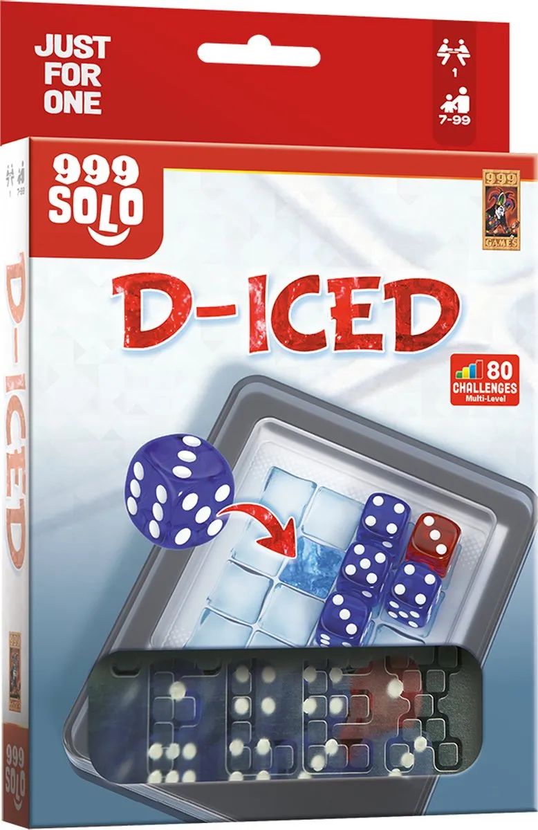 999 Games D-Iced Breinbreker Puzzel - Solo - 999-SLL03