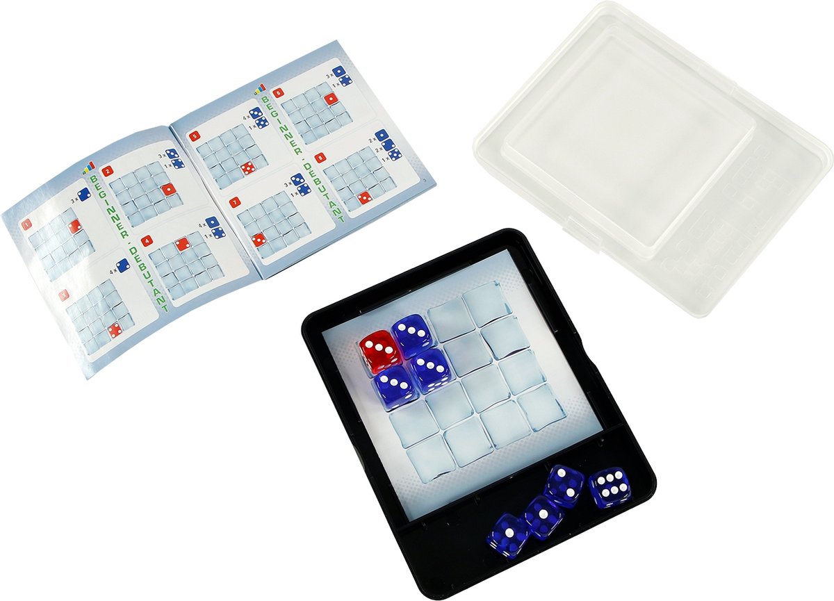 999 Games - D-Iced - Breinbreker - Coole, uitdagende puzzel - Stimuleert het logisch denkvermogen - Educatief spel - Denkpuzzel - Solo spel - Klein cadeautje