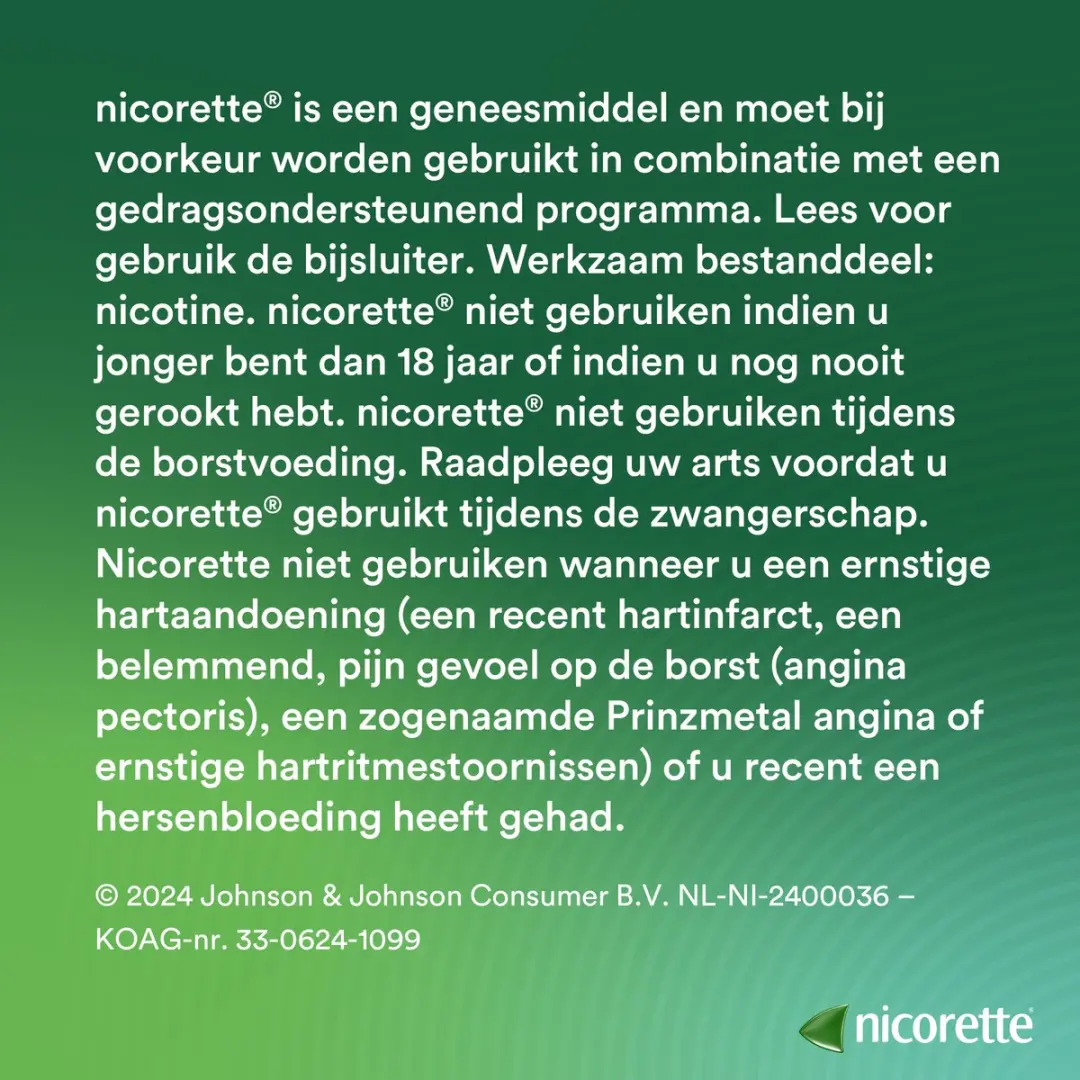 Nicorette Invisi Pleisters 25mg - 14 Stuks