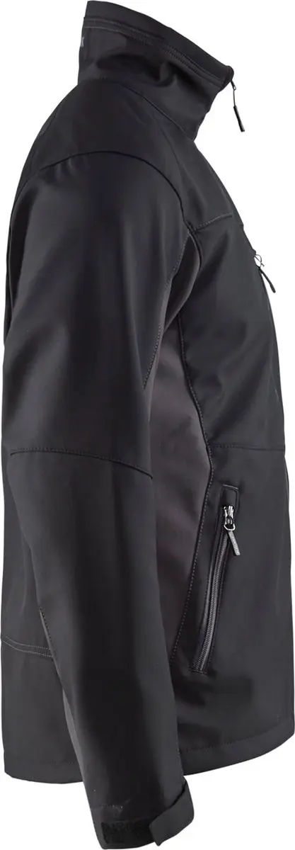 Blåkläder Softshell Jack 4950-2516 - Zwart/Grijs L