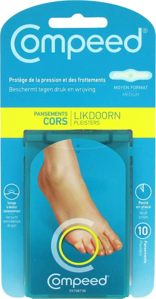 Compeed Pleister Likdoorn - 10 Stuks