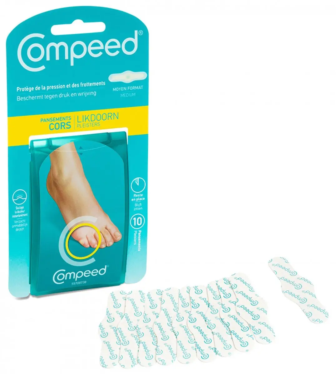 Compeed Pleister Likdoorn - 10 Stuks