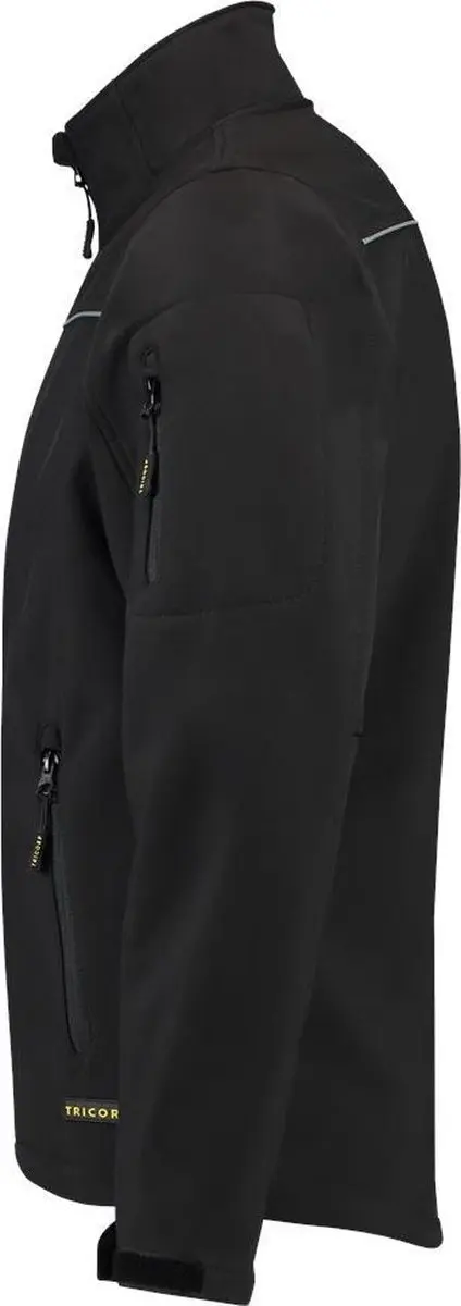 Tricorp Soft Shell Jack 402006 - Zwart - 5XL