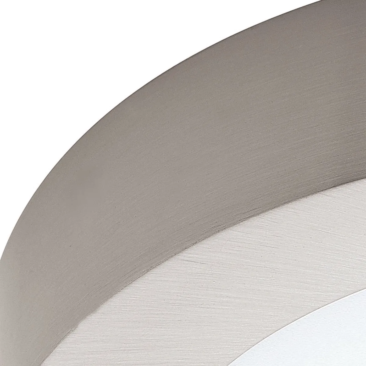 Eglo Fueva 1 Plafonlamp LED Ø225mm - Nikkel - 3000K