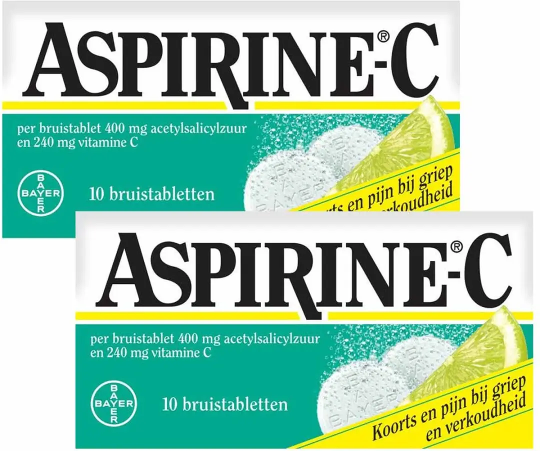 Aspirine C Bruistabletten - 20 Stuks