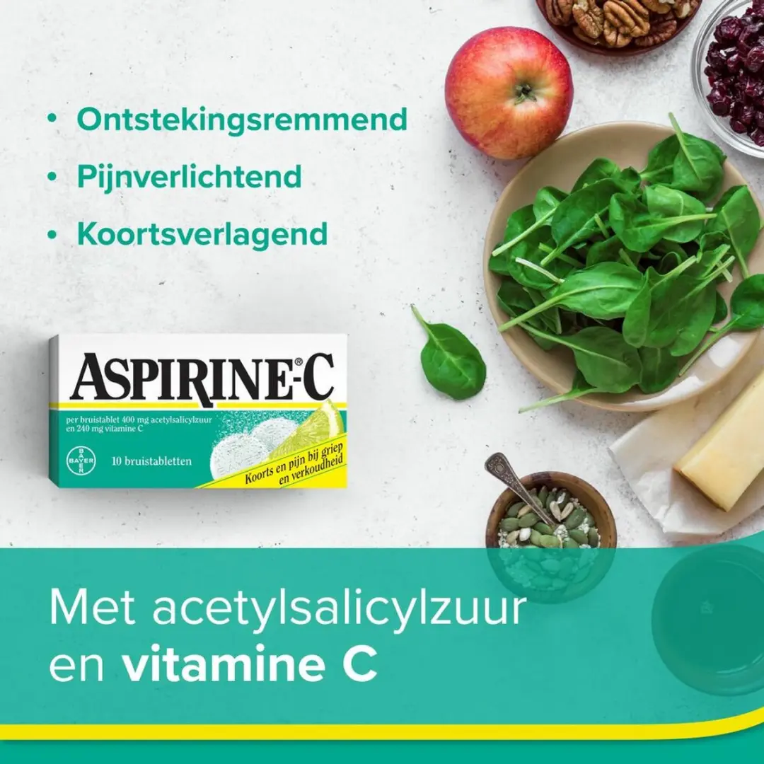 Aspirine C Bruistabletten - 20 Stuks