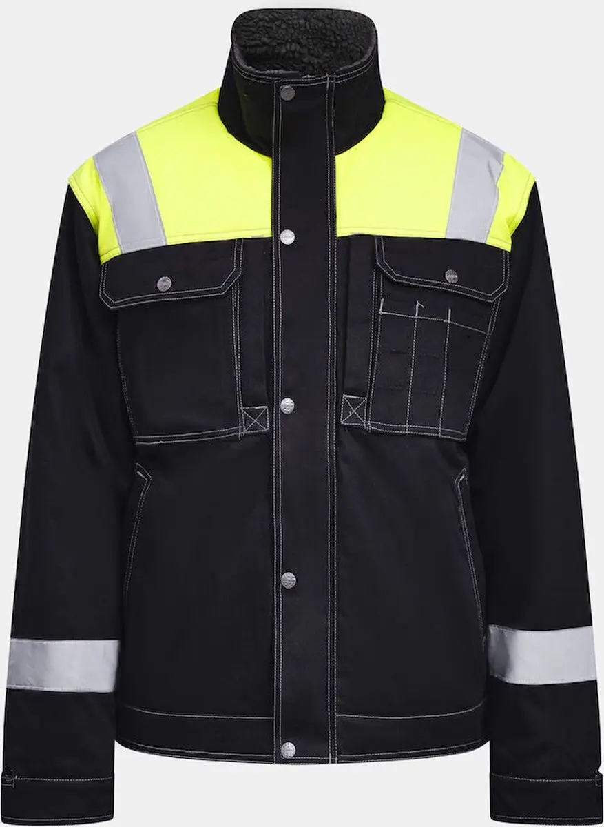 Jobman 1179 Werkbroek XXXL - Zwart/Geel