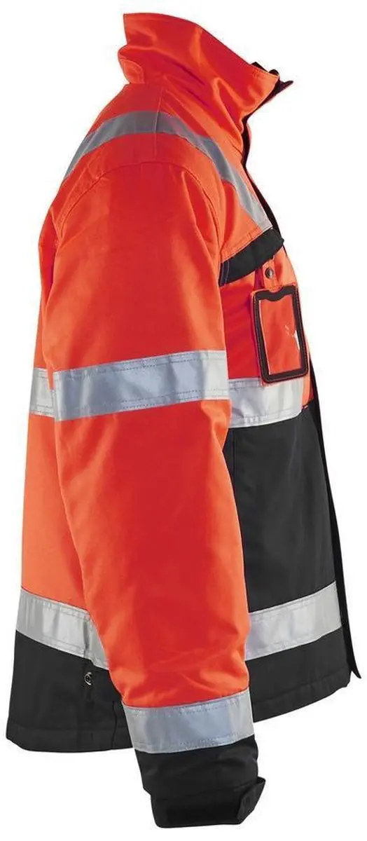 Blåkläder 4862-1811 Winterjas - High Vis Rood/Zwart - S
