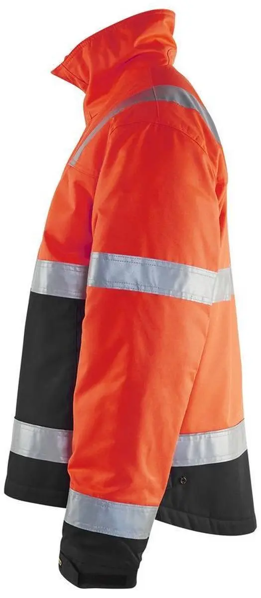 Blåkläder 4862-1811 Winterjas - High Vis Rood/Zwart - S