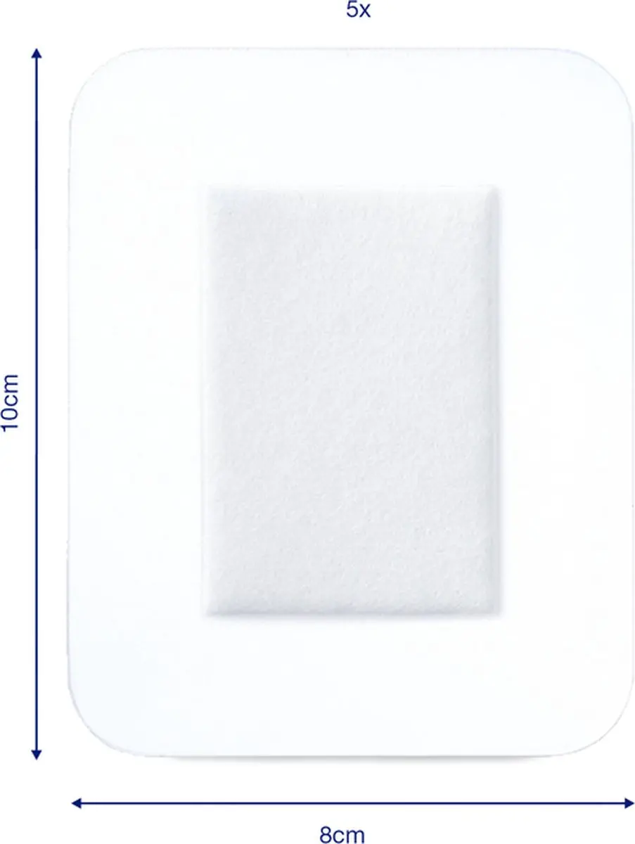 Hansaplast Aqua Protect XXL Pleisters 8x10cm - 5 Stuks